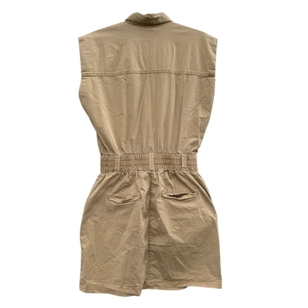 PISTOLA Women's Rosie Khaki Sleeveless Mini Dress Size Medium - Picture 10 of 12